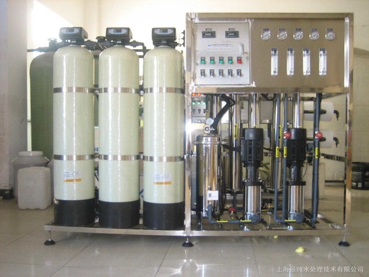 Εργοστάσιο επεξεργασίας νερού PLC Ro για τη διάλυση, χειρωνακτικό υδάτινο σύστημα Ultrapure