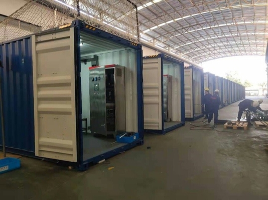 20ft συσκευασμένες εγκαταστάσεις swro εγκαταστάσεων αφαλάτωσης swro εγκαταστάσεων θαλάσσιου νερού ro