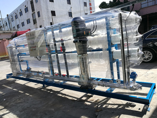 RO Μονάδα συστήματος ύδρευσης Ηλιακή ηλεκτρονική μονάδα απολάμωσης νερού πλοίων RO Μονάδα απολάμωσης