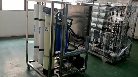 55KW συσκευασμένη ηλιακή τροφοδοτημένη μεμβράνη εγκαταστάσεων DOW αφαλάτωσης