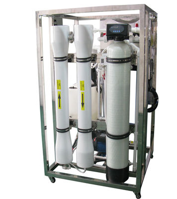 θαλασσινό νερό 250 lPH SGS εγκαταστάσεων 50HZ φίλτρων RO πόσιμου νερού εγκεκριμένο