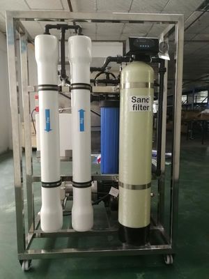 θαλασσινό νερό 250 lPH SGS εγκαταστάσεων 50HZ φίλτρων RO πόσιμου νερού εγκεκριμένο