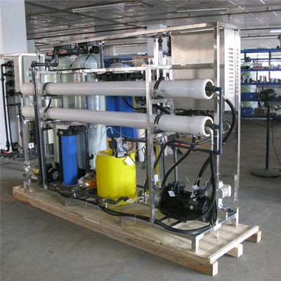 99% Deionization υφαλμυρή αφαλάτωση 40000ppm TDS νερού της θάλασσας εγκαταστάσεων νερού RO