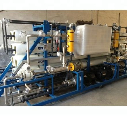 600ppm νερού της θάλασσας όσμωσης που εξοπλίζεται σύστημα φίλτρων εγκαταστάσεων αντίστροφης με το PLC