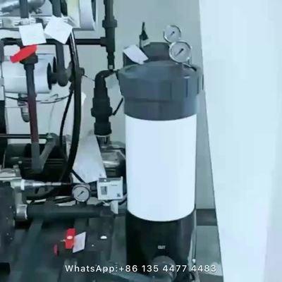 50HZ εγκαταστάσεις νερού της θάλασσας RO, εγκαταστάσεις 15 αφαλάτωσης θαλάσσιου νερού 5000LPH φραγμός