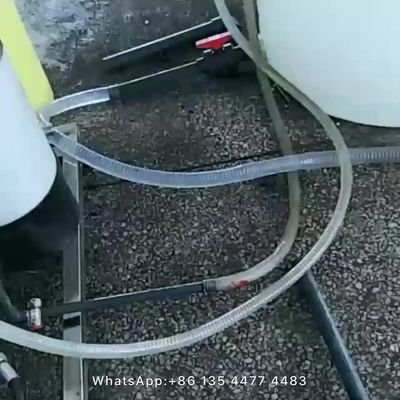 σύστημα αντίστροφης όσμωσης νερού της θάλασσας 60 φραγμών 250 λίτρο για το σκάφος