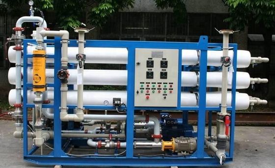4KW εγκαταστάσεις νερού της θάλασσας RO, εγκαταστάσεις 500LPD για τον καθαρισμό του θαλάσσιου νερού