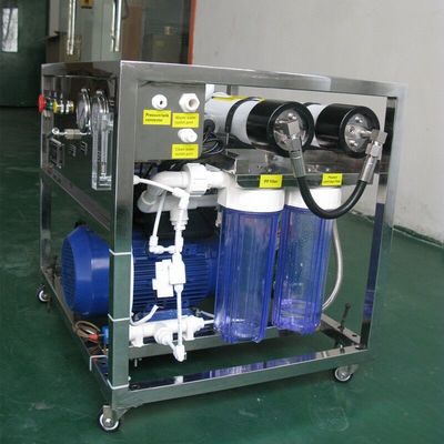 3000L/Hour υφαλμυρές εγκαταστάσεις αφαλάτωσης συστημάτων UPVC αντίστροφης όσμωσης νερού