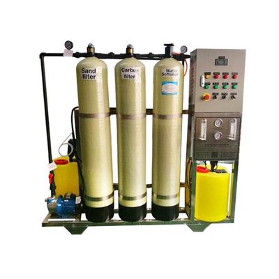 2000L/Hour αποδοτικότητα 450kg αποκατάστασης φίλτρων 70%-75% νερού μαγγάνιου σιδήρου