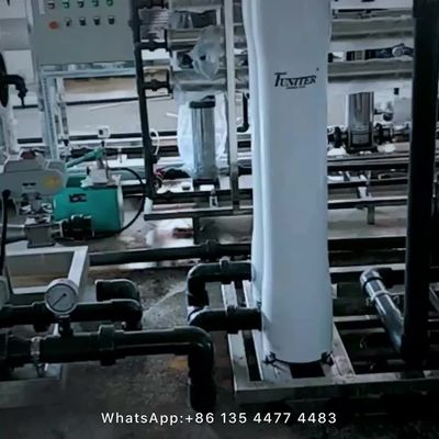 2000LPH υφαλμυρό υλικό ανοξείδωτου επεξεργασίας εγκαταστάσεων BWRO νερού RO