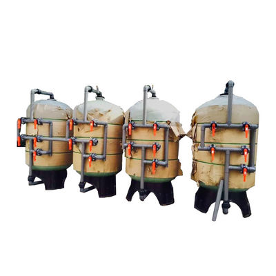 3000L/Hour υλικό χάλυβα άνθρακα φίλτρων 110V-460V 60HZ νερού μαγγάνιου σιδήρου