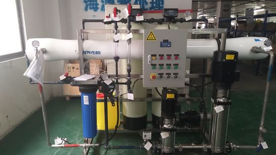 Υφαλμυρό σύστημα 460V αντίστροφης όσμωσης νερού γεωργίας με τον έλεγχο PLC