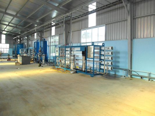 380V εξιοντισμένο σύστημα φίλτρων νερού, ρητίνη αποσκληρυντικών νερού ιονικής ανταλλαγής 60HZ