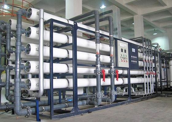 Κατεργασία ύδατος 10m3/Hr FRP Nanofiltration με την αντλία Grundfos
