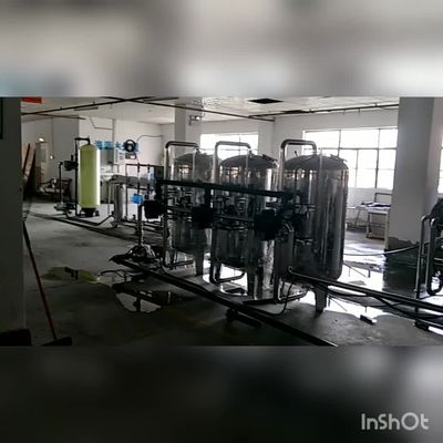 Εγκαταστάσεις φίλτρων νερού 35000 PPM RO, βιομηχανικό Ro εργοστάσιο επεξεργασίας νερού 460VAC