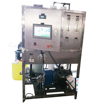 4KW υφαλμυρές εγκαταστάσεις νερού RO, συστήματα επεξεργασίας θαλασσινού νερού 280KG
