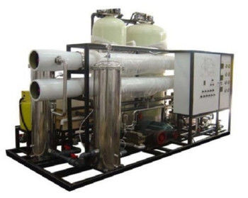 4KW υφαλμυρές εγκαταστάσεις νερού RO, συστήματα επεξεργασίας θαλασσινού νερού 280KG