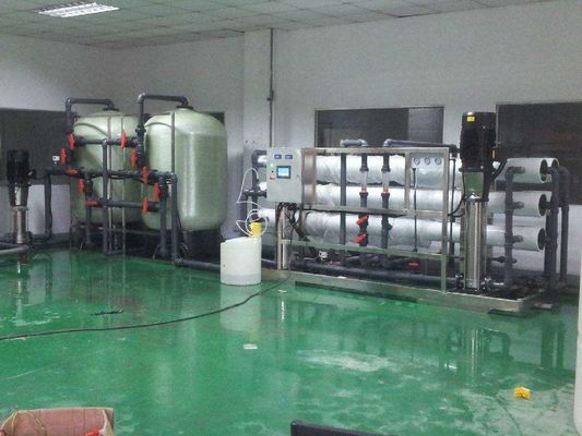 Βιομηχανικές εγκαταστάσεις 2000LPH 60% αντίστροφης όσμωσης RO - ποσοστό αποκατάστασης 75%
