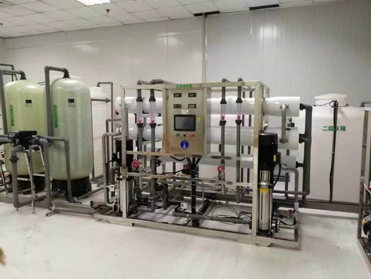 Βιομηχανικές εγκαταστάσεις 2000LPH 60% αντίστροφης όσμωσης RO - ποσοστό αποκατάστασης 75%