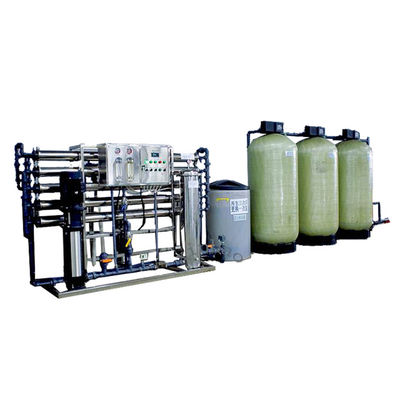 Εμπορικό υλικό φίμπεργκλας μηχανών 1800PPM TDS 2500LPH αντίστροφης όσμωσης
