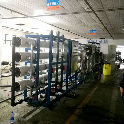 Υφαλμυρή αποκατάσταση συστημάτων 440v 70%~85% αντίστροφης όσμωσης θαλασσινού νερού νερού
