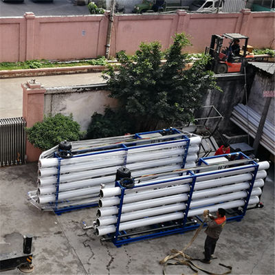 Υφαλμυρή αποκατάσταση συστημάτων 440v 70%~85% αντίστροφης όσμωσης θαλασσινού νερού νερού