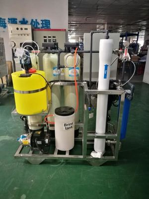1.65KW μονάδα αποδοτικότητα καθαρισμού νερού αντίστροφης όσμωσης αποκατάστασης 50%~85%