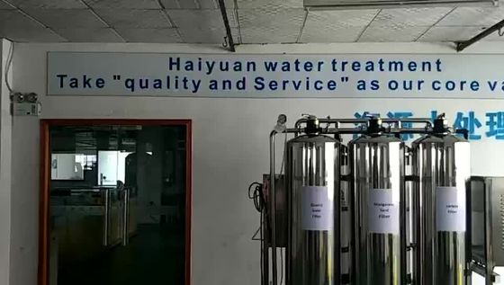 ultrafiltration σύστημα 0.75KW 2TPH αντίστροφης όσμωσης μεμβρανών εξαιρετικά καθαρό