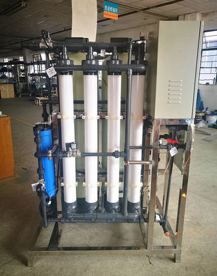 ultrafiltration σύστημα 0.75KW 2TPH αντίστροφης όσμωσης μεμβρανών εξαιρετικά καθαρό