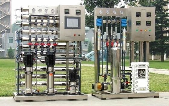 1.5kw εξιοντισμένο υδάτινο σύστημα για το εργαστήριο 50LPH με το PLC Contraol