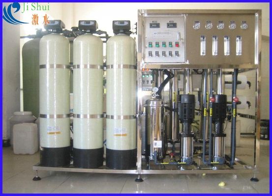 2TPH εξιοντισμένα υδάτινα συστήματα, μικτός PLC demineralizer κρεβατιών ODM διαθέσιμος
