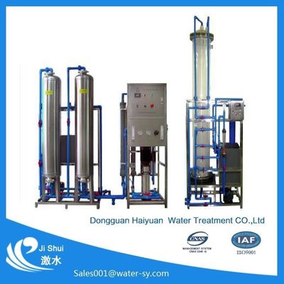 2TPH εξιοντισμένα υδάτινα συστήματα, μικτός PLC demineralizer κρεβατιών ODM διαθέσιμος
