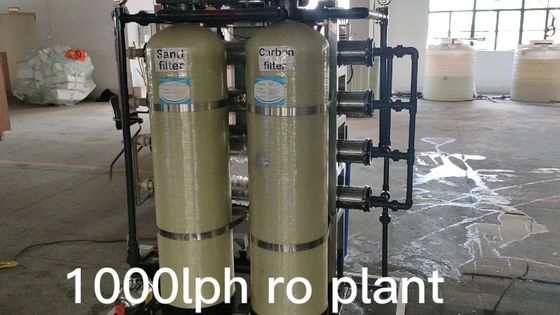 500L/H αυτόματες εγκαταστάσεις αντίστροφης όσμωσης RO