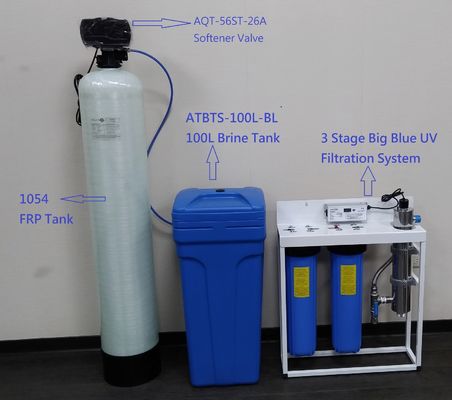 10000L/H σύστημα αντίστροφης όσμωσης για τον καθαρισμό νερού