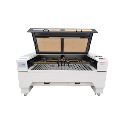 μηχανή χάραξης λέιζερ του CO2 100W 150W για το πλαστικό ξύλινο γυαλί δέρματος