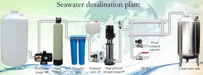 250L/HR καλή ποιότητα χαμηλής τιμής του /Desalinator τιμών εγκαταστάσεων αφαλάτωσης