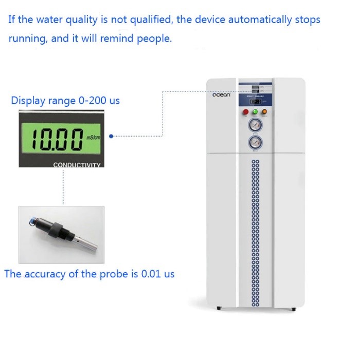 Το φίλτρο εργαστηριακού νερού deionizer system price Di deionization ηξιόντισε το σύστημα filteration νερού