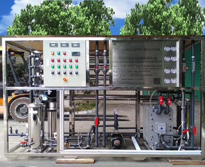 Ηλεκτρο deionizer κατεργασίας ύδατος κατεργασίας ύδατος EDI ενότητας EDI