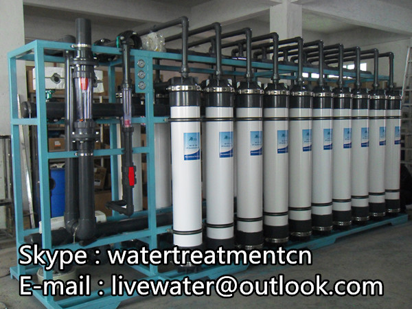 UF υπερβολικό ultrafiltration μεμβρανών UF διήθησης εργοστάσιο επεξεργασίας νερού