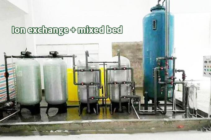 Αφαιρεσμένο τα μεταλλικά άλατα από demineralizer εργοστάσιο νερού νερού εγκαταστάσεων απομεταλλοποίησης