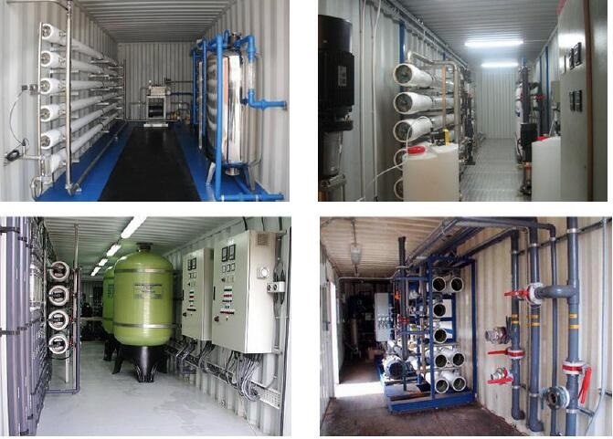 RO Unit Solar Seawater Desalination Units Conteinerized Water Desalination Unit for Sale