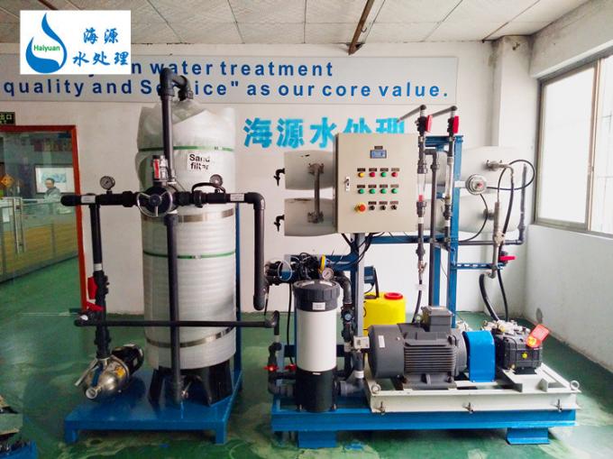 Salt Water Sea Water Seawater Reverse Osmosis Systems Desalination Containerized Sea Water Desalination Unit and System