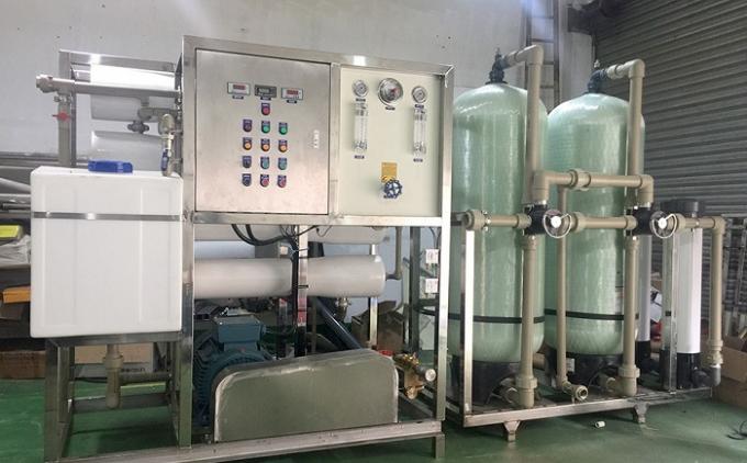 Salt Water Sea Water Seawater Reverse Osmosis Systems Desalination Containerized Sea Water Desalination Unit and System