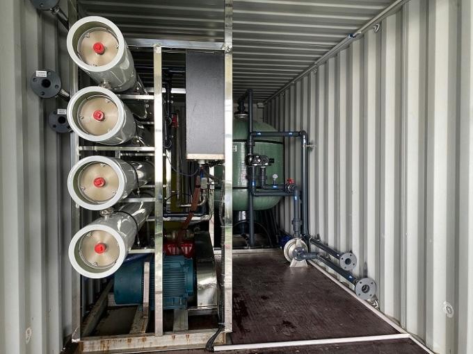 Salt Water Sea Water Seawater Reverse Osmosis Systems Desalination Containerized Sea Water Desalination Unit and System