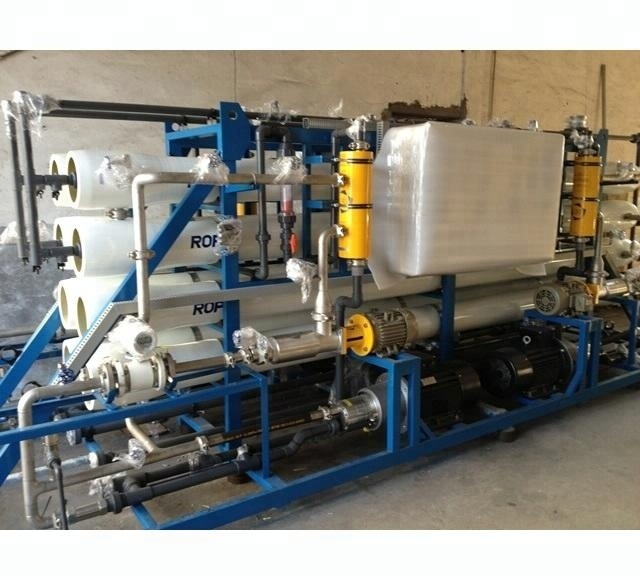 Mobile RO Plant Solar Sea Water Swro Desalination Plant Desalination Container Containerized Reverse Osmosis Seawater Desalination Plant