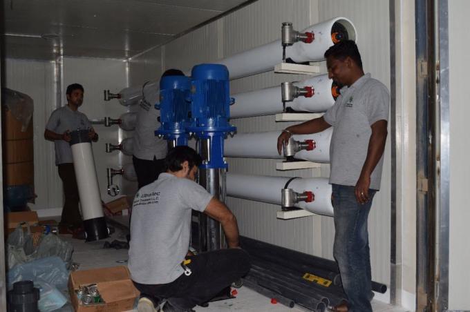 Containerized Mobile Water Filter Water Treatment Filtration System for Agriculture Irrigation