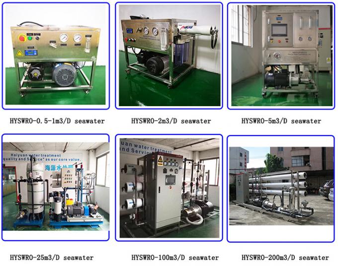 Marine Water Salt Water Desalination Plant RO Sea Water Seawater Desalination Plant for Salt Water