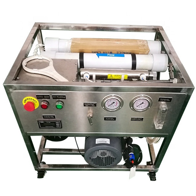 Water Desalination Unit Watermaker Boat Desalinator Seawater Sea Water Desalination Plant Machine