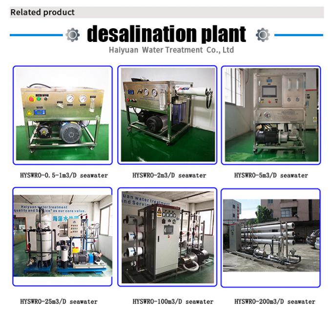 Water Desalination Unit Watermaker Boat Desalinator Seawater Sea Water Desalination Plant Machine
