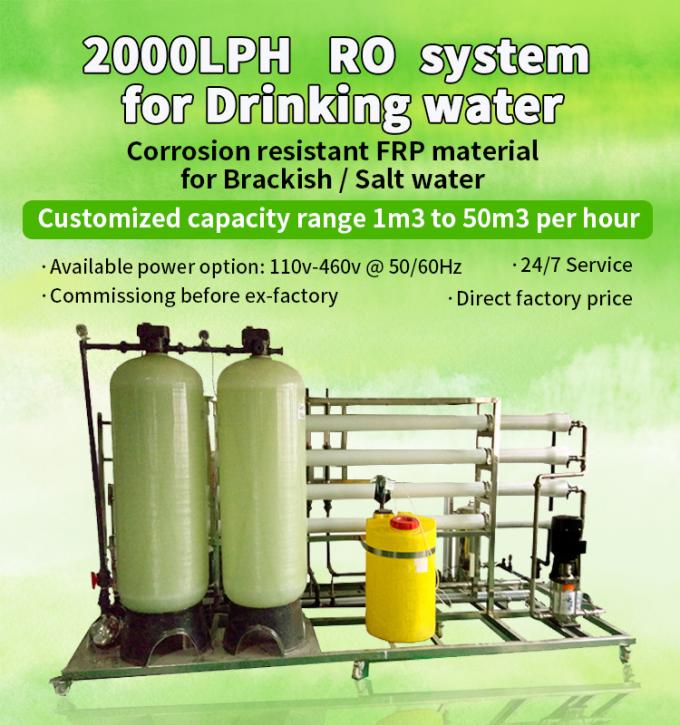 RO Water Purification Machine Reverse Osmosis RO Machine Drinking Water Treatment Machine